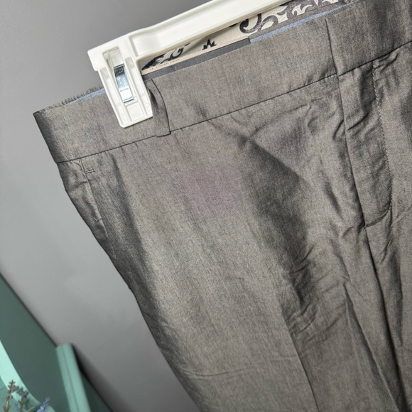 Banana Republic Silk Blend Logan Crop Mid Rise Trouser Pant Size 14 NWT - Picture 5 of 13